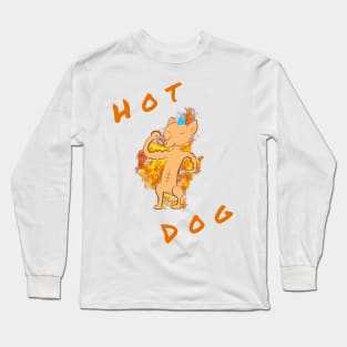 HOT DOG Long Sleeve T-Shirt